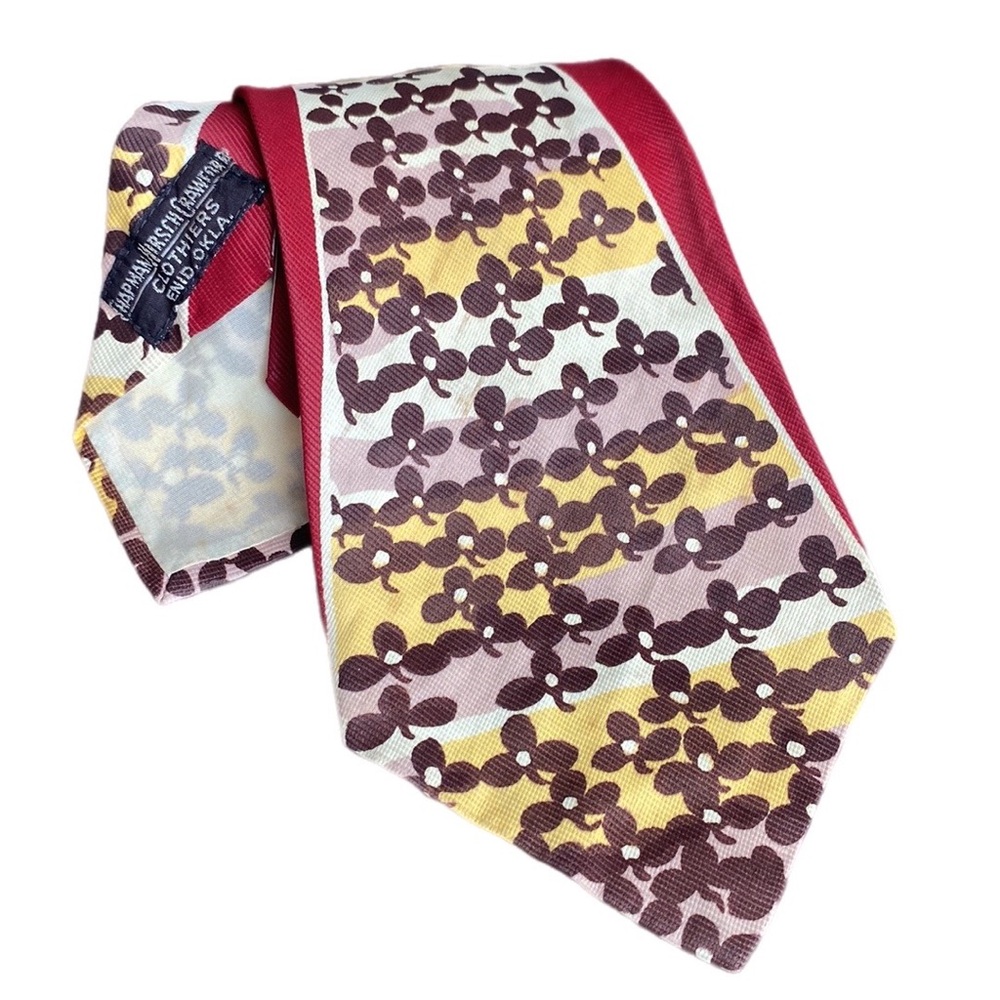 Groovy Vintage 50s 60s Men’s Neck Tie "Duratwill DeLuxe" Mid-century Modern